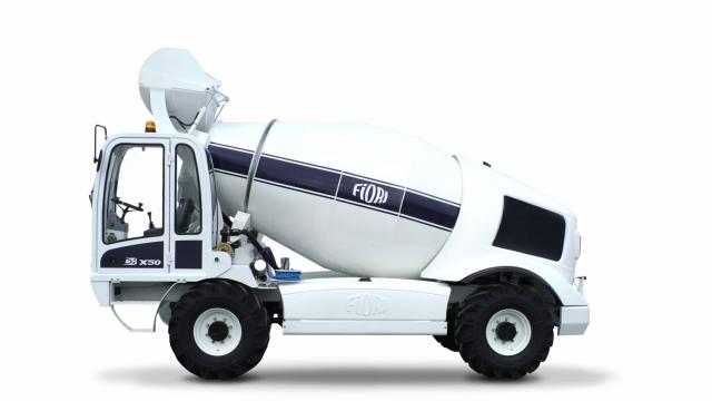 Self-Loading Concrete Mixers, Concrete Mixer, Compact Concrete Mixer